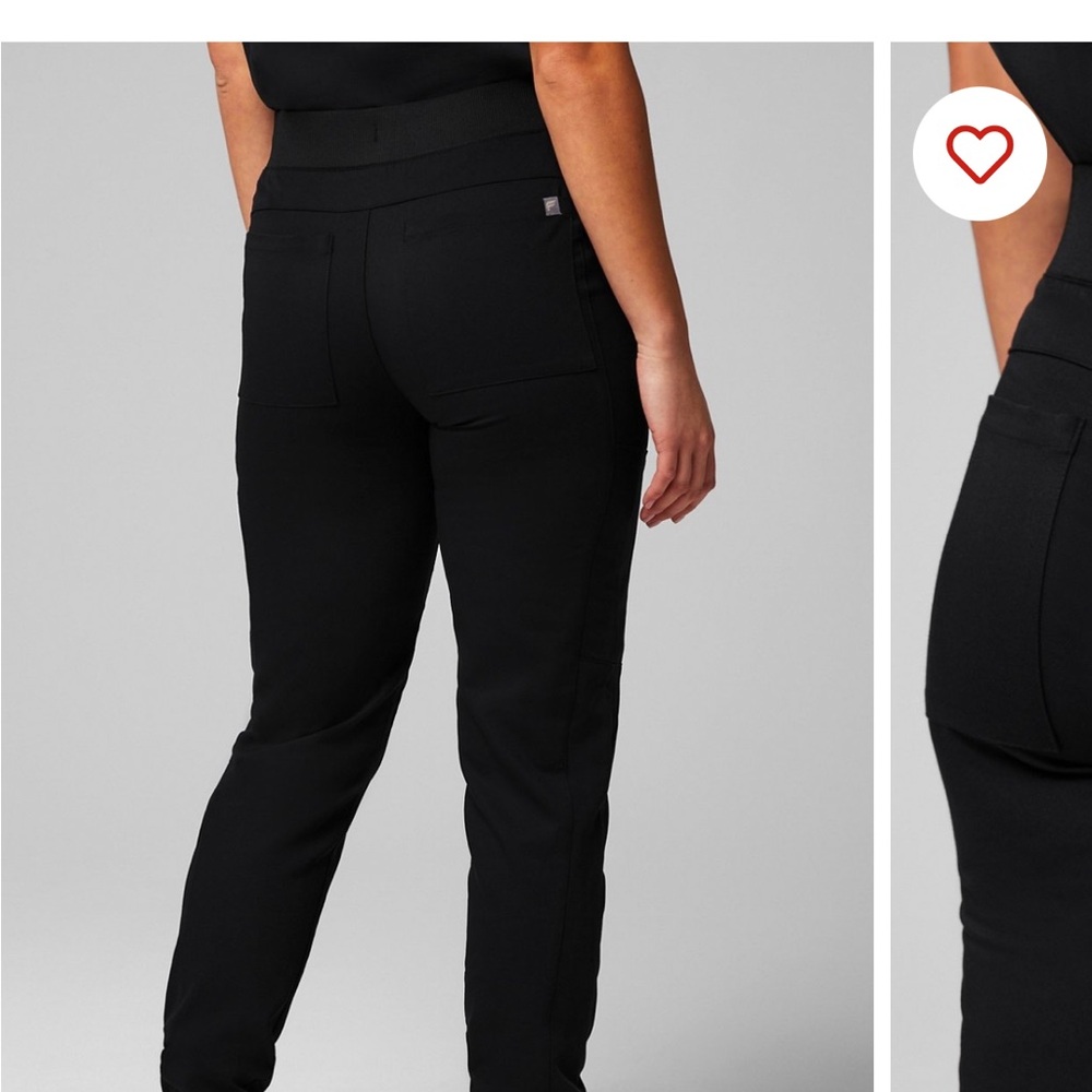 On-Call Scrub Joggers Black